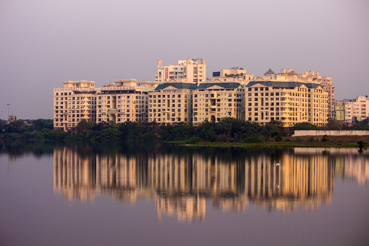 building, reflection, pond, lake, water, nature, chennai, symmetry, chennai, chennai, chennai, chennai, chennai